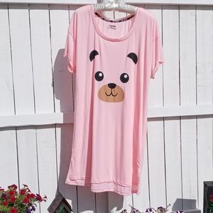 Joe Boxer Pink Women's Nightshirt, Sz XL